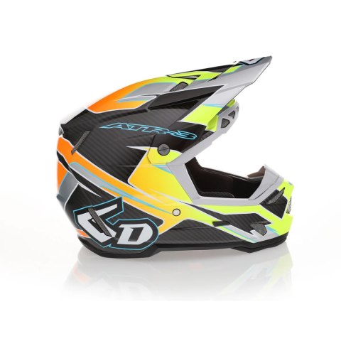 6D HELMETS KASK CROSS/ENDURO ATR-3 REFLEX NEON YELLOW FIM (FRHPhe-02) KOLOR ŻÓŁTY FLUO ROZMIAR XS