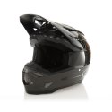 6D HELMETS KASK CROSS/ENDURO ATR-3 SOLID GLOSS BLACK KOLOR CZARNY/SZARY ROZMIAR S