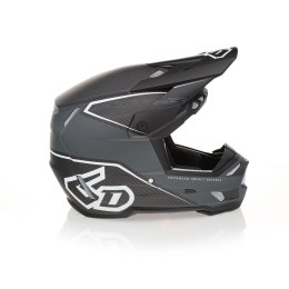 6D HELMETS KASK CROSS/ENDURO ATR-3 ZONE MATTE WHITE FIM (FRHPhe-02) KOLOR SZARY MAT/BIAŁY ROZMIAR S
