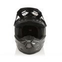6D HELMETS KASK CROSS/ENDURO MODEL ATR-3 SOLID GLOSS BLACK FIM (FRHPhe-02) KOLOR CZARNY/SZARY ROZMIAR M ( 57 - 58 CM )