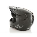 6D HELMETS KASK CROSS/ENDURO MODEL ATR-3 SOLID GLOSS BLACK FIM (FRHPhe-02) KOLOR CZARNY/SZARY ROZMIAR M ( 57 - 58 CM )