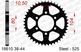 AFAM 2026/06 ZĘBATKA TYLNA 4359 40 KAWASAKI ZX 6 R '98-'02, Z 1000 '07-'09, ZX10R '04-'15 (ŁAŃC. 525) (JTR1489.40)