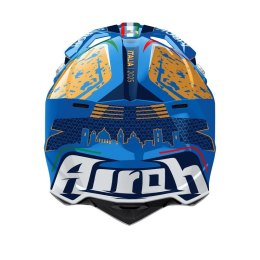 AIROH KASK CROSS / ENDURO / ATV / QUAD WRAAAP 6DAYS ITALY 2025 KOLOR NIEBIESKI/CZARNY/ BIAŁY ROZMIAR M