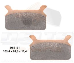 DELTA BRAKING KLOCKI HAMULCOWE KH201 HARLEY