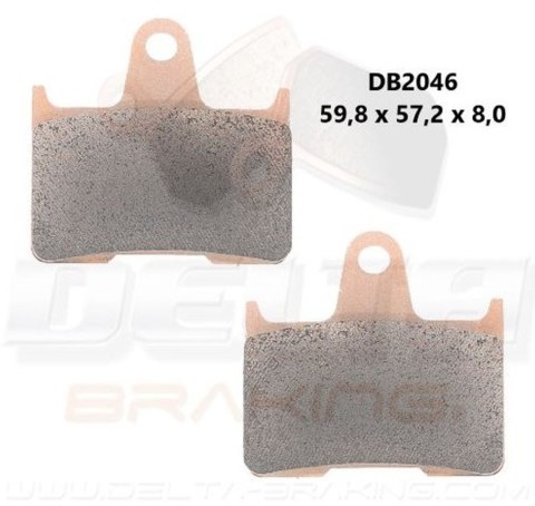 DELTA BRAKING KLOCKI HAMULCOWE KH254