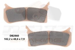 DELTA BRAKING KLOCKI HAMULCOWE KH406 SUPERMOTO FRONT
