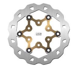 NG TARCZA HAMULCOWA PRZÓD CPI/HONDA/MBK/TGB/YAMAHA (220X58X2,5) (3X10,5MM) WAVE PŁYWAJĄCA ZŁOTY ŚRODEK