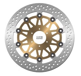 NG TARCZA HAMULCOWA PRZÓD HONDA CBR 900 98-99 (310x62x5) (6X6,5MM) PŁYWAJĄCA ZŁOTY ŚRODEK