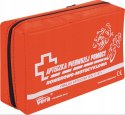 BIKETEC APTECZKA MOTOCYKLOWO-ROWEROWA KOMPLETNA (DIN13167) KOLOR CZERWONY