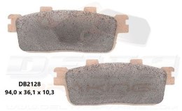 DELTA BRAKING KLOCKI HAMULCOWE KH427 SKUTERY DAELIM, KYMCO, SYM, TGB TYŁ