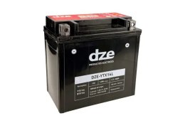 DZE AKUMULATOR ŻELOWY YTX14L 12V 12AH 200A 150X87X146 BEZOBSŁUGOWY - ZALANY (12)