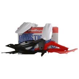 POLISPORT KOMPLET PLASTIKÓW HUSQVARNA TC/TE '08 KOLOR BIAŁO CZARNO CZERWONY OEM