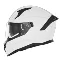 NOX WYPRZEDAŻ KASK INTEGRALNY (FULL FACE) Z BLENDĄ N401 KOLOR BIAŁY POŁYSK ROZMIAR M