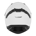 NOX WYPRZEDAŻ KASK INTEGRALNY (FULL FACE) Z BLENDĄ N401 KOLOR BIAŁY POŁYSK ROZMIAR M