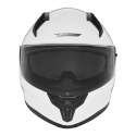 NOX WYPRZEDAŻ KASK INTEGRALNY (FULL FACE) Z BLENDĄ N401 KOLOR BIAŁY POŁYSK ROZMIAR M