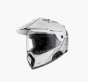SENA 2026/07 KASK OUTLANDER DUAL SPORT FIBERGLASS Z INTERKOMEM MESH 3.0 DO 2000M ROZMIAR S KOLOR BIAŁY ( ECE R22.06 ) (EL)