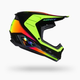 KENNY RACING KASK CROSS/ENDURO PERFORMANCE GRAPHIC RACING NEON YELLOW KOLOR CZARNY/ŻÓŁTY ROZMIAR XL