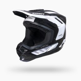 KENNY RACING KASK CROSS/ENDURO TITANIUM GRAPHIC CHAMELELON BLACK KOLOR CZARNY/BIAŁY ROZMIAR L