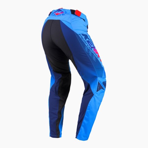 KENNY RACING SPODNIE CROSS/ENDURO PERFORMANCE COMICS BLUE KOLOR NIEBIESKI ROZMIAR M (32)