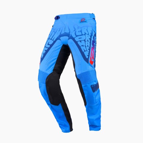 KENNY RACING SPODNIE CROSS/ENDURO PERFORMANCE COMICS BLUE KOLOR NIEBIESKI ROZMIAR M (32)