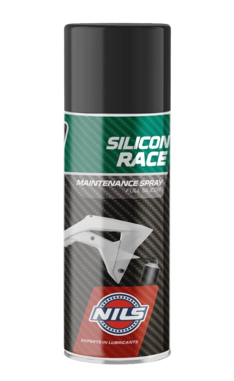 NILS SILICONE SPRAY RACE 400 ML (NABŁYSZCA I KONSERWUJE) (AKC)