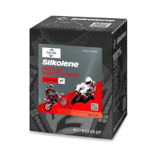 SILKOLENE FUCHS OLEJ SILNIKOWY 100% SYNTETYCZNY ESTER PRO 4 XP 10W60 4L (NT)