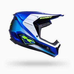KENNY RACING KASK CROSS/ENDURO DZIECIĘCY/KID/JUNIOR PERFORMANCE GRAPHIC RACING BLUE ROZMIAR M