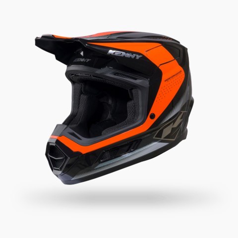 KENNY RACING KASK CROSS/ENDURO DZIECIĘCY/KID/JUNIOR PERFORMANCE GRAPHIC RACING ORANGE ROZMIAR S