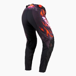 KENNY RACING SPODNIE CROSS/ENDURO PERFORMANCE VULCAIN KOLOR CZARNY/CZERWONY ROZMIAR M (32)