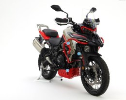 CROSSPRO PROMOCJA GMOLE ALUMINIOWE OSŁONY SILNIKA I CHŁODNIC BENELLI TRK 702 / 702 X '23-'24 KOLOR CZARNY (KOMPATYBILNE Z ORYGIN