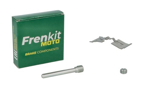 FRENKIT MOTO 2026/08 ZESTAW BLASZEK USTALAJĄCYCH, TRZPIENI I ZABEZPIECZEŃ ZACISKU HAMULCOWEGO NISSIN PRZÓD HONDA CB 250 F HORNET