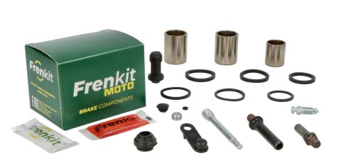 FRENKIT MOTO ZESTAW NAPRAWCZY ZACISKU HAMULCOWEGO (KOMPLETNY / SUPERKIT) NISSIN (TŁOCZEK FI 23 / 27MM) PRZÓD HONDA FES 125 PANTH
