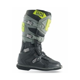 GAERNE NOWOŚĆ BUTY CROSS/ENDURO MODEL GX-1 ANTHRACITE/YELLOW FLUO KOLOR CZARNY/SZARY/ŻÓŁTY FLUO ROZMIAR 44,5