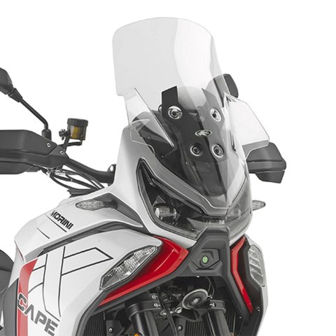 KAPPA 2026/09 SZYBA MOTO MORINI X-CAPE 1200 '26, (53 x 43,5 CM) PRZEZROCZYSTA (6,5 CM WYŻSZA OD ORYGINALNEJ)