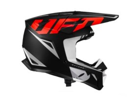 UFO 2026/09 KASK RAYSON OFFROAD KOLOR CZARNY / CZERWONY / BIAŁY ROZMIAR M - KOLEKCJA 2026/2027