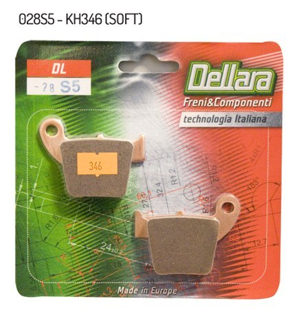 DELLARA KLOCKI HAMULCOWE KH346 ZŁOTE PASUJE DO: HONDA CR 125/250R '02-'07, CRF 150 '07-'22, CRF 250F/R/X '04-'22, CRF 250RX '19- DELLARA KLOCKI HAMULCOWE KH346 ZŁOTE PASUJE DO: HONDA CR 125/250R '02-'07, CRF 150 '07-'22, CRF 250F/R/X '04-'22, CRF 250RX '19-