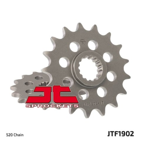 JT ZĘBATKA PRZEDNIA 1252 17 KTM LC4 400/600/620/640/690 (125217JT) (ŁAŃC. 520) JT ZĘBATKA PRZEDNIA 1252 17 KTM LC4 400/600/620/640/690 (125217JT) (ŁAŃC. 520)