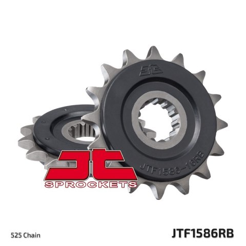 JT ZĘBATKA PRZEDNIA 2142 16 Z GUMĄ YAMAHA R6 '06-'16 (214216JTRB) (ŁAŃC. 525) JT ZĘBATKA PRZEDNIA 2142 16 Z GUMĄ YAMAHA R6 '06-'16 (214216JTRB) (ŁAŃC. 525)