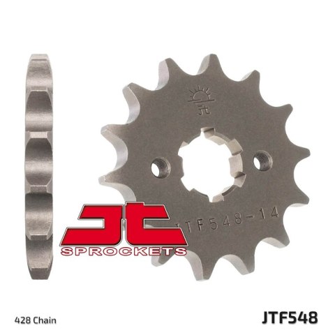 JT ZĘBATKA PRZEDNIA 2177 13 YAMAHA YBR 125 '05-'15 (217713JT) XT125R/X '08-'11,TTR125 '00-'15 (ŁAŃC. 428) JT ZĘBATKA PRZEDNIA 2177 13 YAMAHA YBR 125 '05-'15 (217713JT) XT125R/X '08-'11,TTR125 '00-'15 (ŁAŃC. 428)