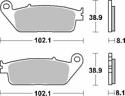 SBS KLOCKI HAMULCOWE KH142 / KH226 MAXI CARBON TECH KOLOR CZARNY SBS KLOCKI HAMULCOWE KH142 / KH226 MAXI CARBON TECH KOLOR CZARNY