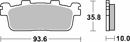 SBS PROMOCJA KLOCKI HAMULCOWE KH607 MAXI SINTER KOLOR ZŁOTY PASUJE DO: KYMCO 125/250/300, YAMAHA YP400 X-MAX TYŁ SBS PROMOCJA KLOCKI HAMULCOWE KH607 MAXI SINTER KOLOR ZŁOTY PASUJE DO: KYMCO 125/250/300, YAMAHA YP400 X-MAX TYŁ