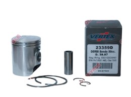 VERTEX TŁOK DERBI SENDA 50 (39,84MM) (PIERŚCIENIE 53010003990 x 2 SZT.)