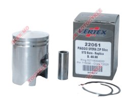 VERTEX TŁOK PIAGGIO SFERA,ZIP,QUARZ,FREE 40,40 MM (+0,40) ( PIERŚCIENIE 52715004040 X 2 SZT. )