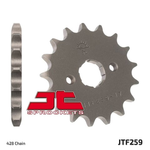 JT ZĘBATKA PRZEDNIA 259 13 HONDA XL 125, NX 125 (25913JT) (ŁAŃC. 428) JT ZĘBATKA PRZEDNIA 259 13 HONDA XL 125, NX 125 (25913JT) (ŁAŃC. 428)