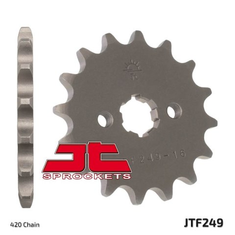 JT ZĘBATKA PRZEDNIA 270 15 SUZUKI DRZ 110 '03-'05, HONDA ANF (27015JT) (ŁAŃC. 420) JT ZĘBATKA PRZEDNIA 270 15 SUZUKI DRZ 110 '03-'05, HONDA ANF (27015JT) (ŁAŃC. 420)