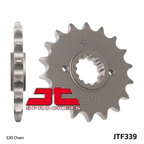 JT ZĘBATKA PRZEDNIA 339 18 HONDA CB 750F 80-82, CB 1300 '03-'13 (33918JT) (ŁAŃC. 530) JT ZĘBATKA PRZEDNIA 339 18 HONDA CB 750F 80-82, CB 1300 '03-'13 (33918JT) (ŁAŃC. 530)