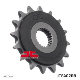 JT ZĘBATKA PRZEDNIA 402 16 Z GUMĄ BMW F 650 '94-'15, APRILIA PEGASO 650 '98-'04 (40216JTRB) (ŁAŃC. 520)