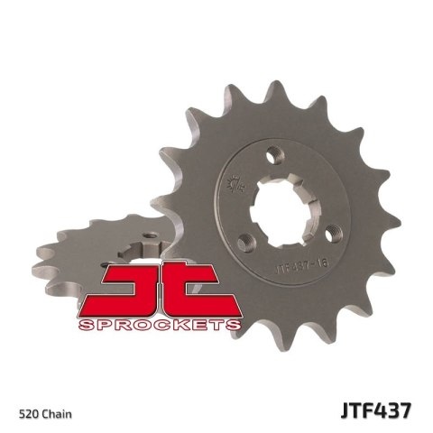 JT ZĘBATKA PRZEDNIA 437 14 SUZUKI DR 600/650 (43714JT) (ŁAŃC. 520) JT ZĘBATKA PRZEDNIA 437 14 SUZUKI DR 600/650 (43714JT) (ŁAŃC. 520)