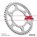 JT ZĘBATKA TYLNA 241 45 YAMAHA R1 '04-'08, FZ 1 '06-'14, R6B '06-'15 (24145JTZBK) (ŁAŃC. 530) KOLOR CZARNY