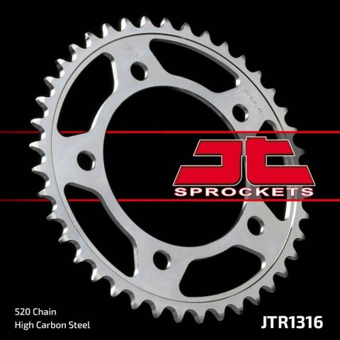 JT ZĘBATKA TYLNA 4384 41 HONDA CB 500F/X '13-'19, CBR 500R '13-'21 (438441JT) (ŁAŃC. 520) JT ZĘBATKA TYLNA 4384 41 HONDA CB 500F/X '13-'19, CBR 500R '13-'21 (438441JT) (ŁAŃC. 520)